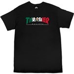 thrasher tee shirt mexico (black)