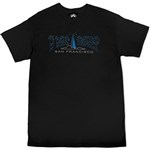thrasher tee shirt pyramid (black)