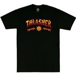 thrasher tee shirt sketch (black)
