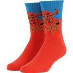 toy machine socks hell monster (red)