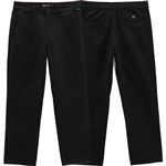 vans pants chino authentic glide relax taper (black)