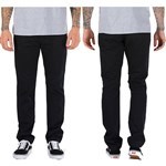 vans pants chino authentic pro stretch straight fit (black)