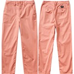 vans pants girls skate chino authentic (terra cotta)