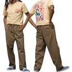 vans pants range baggy tapered (canteen)
