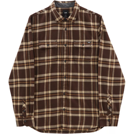 vans shirt flannel long sleeves westminster (demitasse)