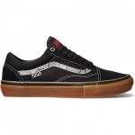 vans shoes hockey skate old skool (black/snake skin)