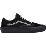 vans shoes skate old skool elijah berle (black/black/white)