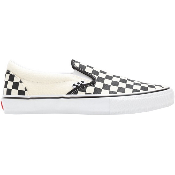 vans shoes skate slip-on (checkerboard)