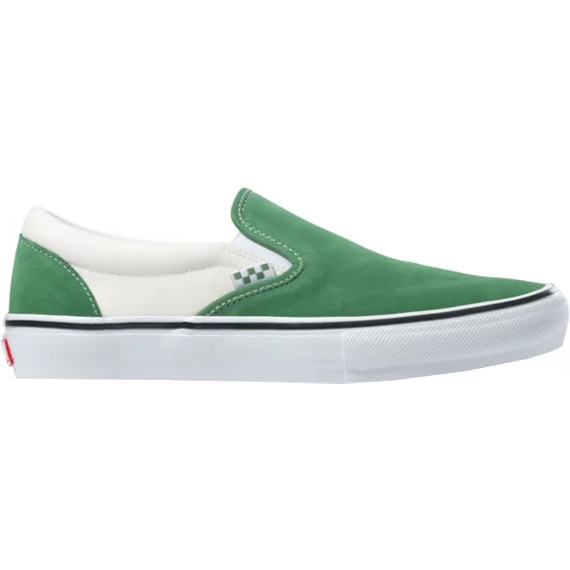 vans shoes skate slip-on (juniper/white)