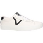 vans shoes skate sport leather (white)
