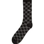 vans socks checkerboard (black/charcoal)