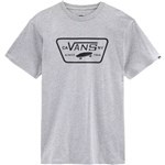 vans tee shirt full patch (athletic heather/black)
