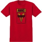 venture tee shirt awake (red/black/gold fleck)