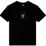 violet tee shirt in the essence kader sylla (black)