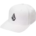 volcom cap flexfit xfit full stone (white)