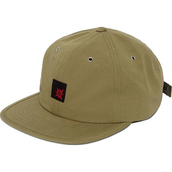 volcom cap loose trucks tight lines 6 panel (old mill)