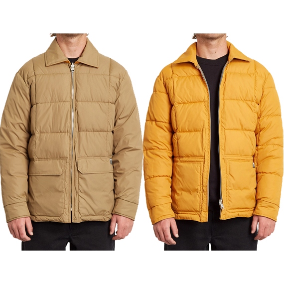 volcom jacket hobro (sanddune) reversible