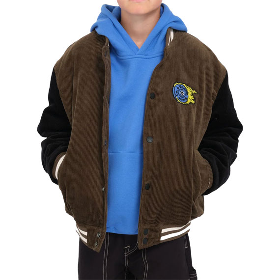 volcom jacket kids cord krankies (wren)