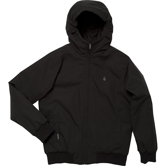 volcom jacket kids hernan 5k (black)