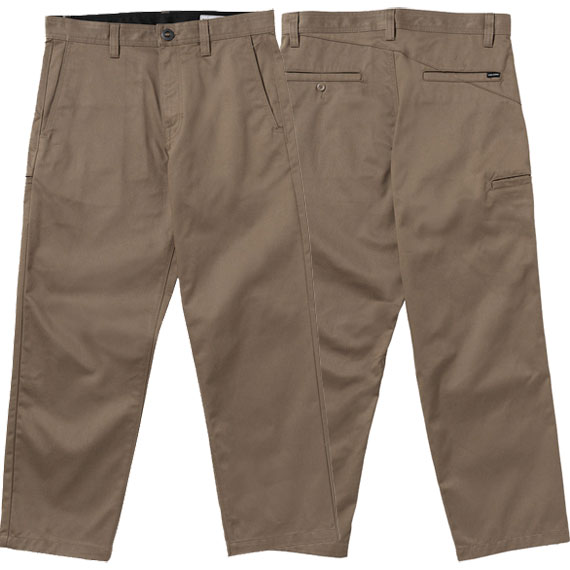 volcom pants chino frickin skate (teak)