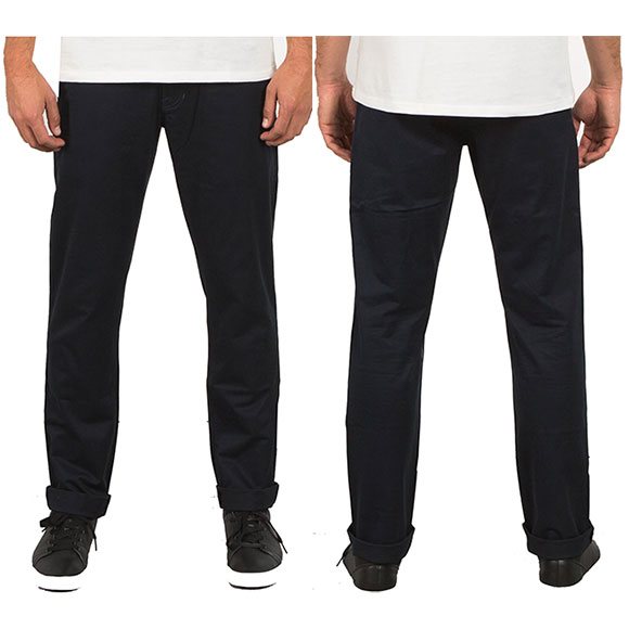 volcom pants chino frickin slim (navy)