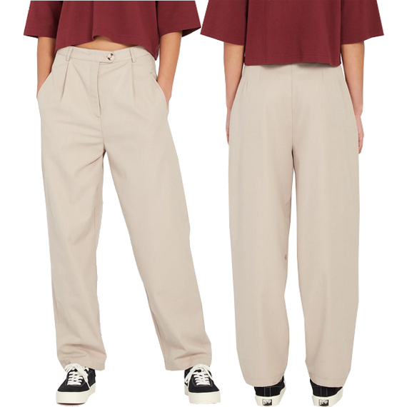 volcom pants girls histone (taupe)
