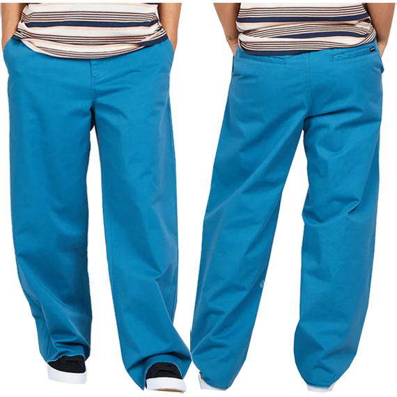 volcom pants girls thisthatthem skate (harbor blue)