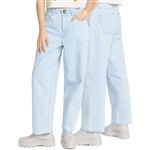 volcom pants girls weellow (light blue)