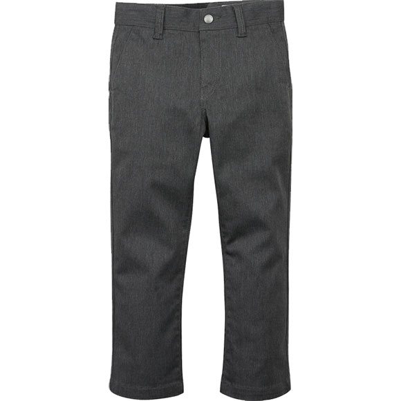 volcom pants kids chino frickin modern stretch (charcoal)