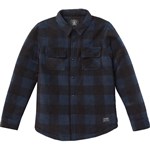 volcom shirt kids ls bowered fleece (navy)