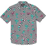 volcom shirt kids short sleeves flamingbros (white)