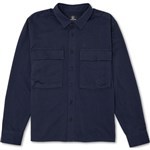 volcom jacket shirt workshirt skate vitals louie lopez (navy)