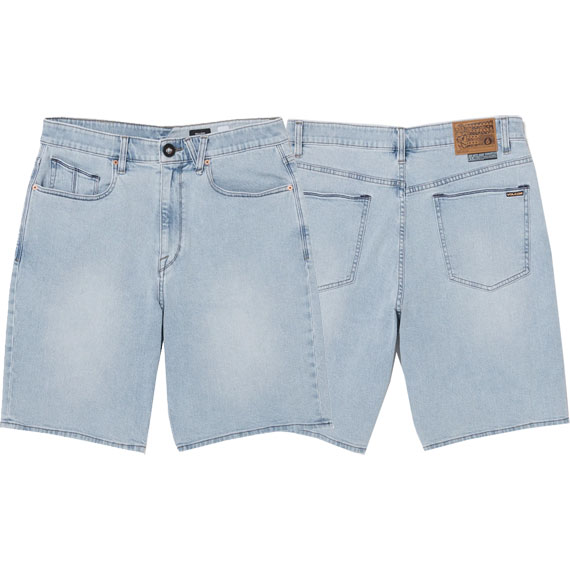 volcom short billow (desert dirt indigo)