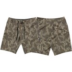 volcom short boardshort trunk lido solid mod 20 (brindle)