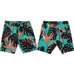 volcom short kids boardshort trunk mentawais ew (mysto green)