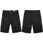 volcom short kids chino frickin (black)