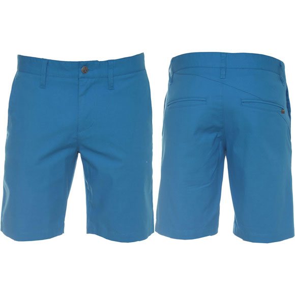 volcom short kids chino frickin tight (electric blue)