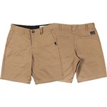 volcom short chino loose trucks (khaki)