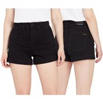 volcom shorts girls weellow (black)