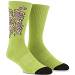volcom socks fa justin hager (reef pink)