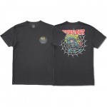 volcom tee shirt skate vitals provoster (black)