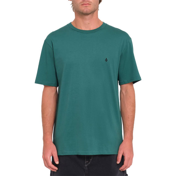 volcom tee shirt bsc stone blanks (sea green)