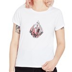 volcom tee shirt girls radical daze (white)