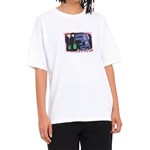 volcom tee shirt girls ride the (white)