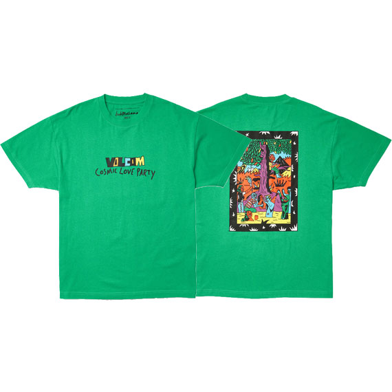volcom tee shirt kids fa bob mollema 2 (mint)