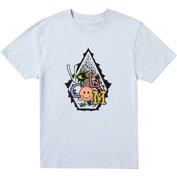 volcom tee shirt kids psychosis (ice)