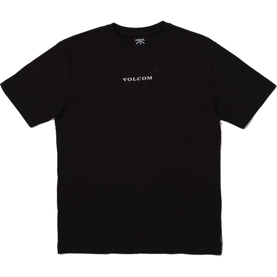 volcom tee shirt kids stone (black)