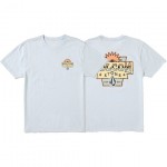 volcom tee shirt kids sure thing (ice blue)