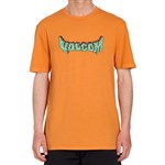 volcom tee shirt nofing (saffron)