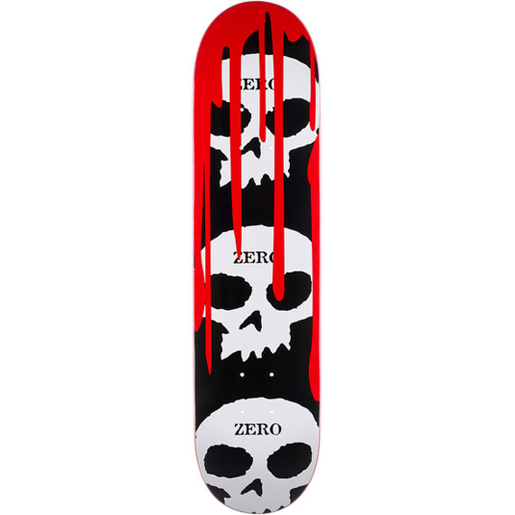 zero board 3 skull blood team (black/white/red) 8